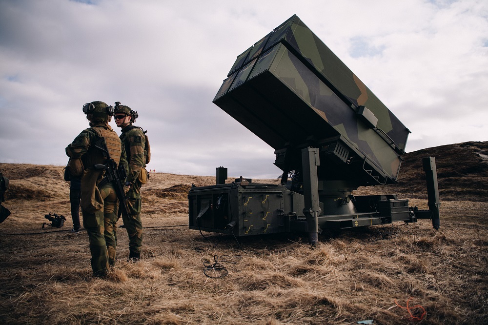 NASAMS mobile surface-to-air missile system. (Photo by KONGSBERG)