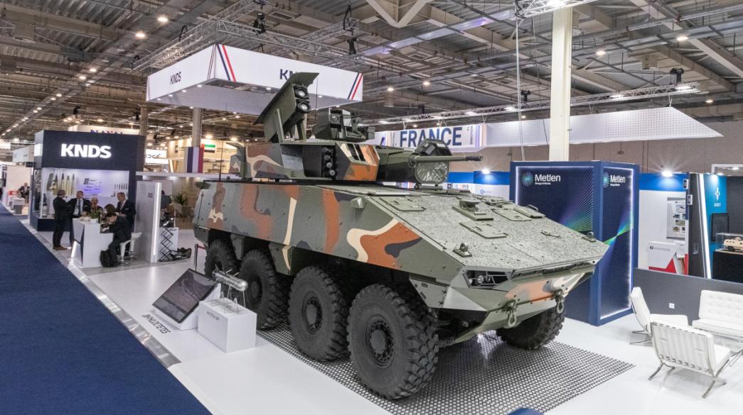 Metlen Energy & Metals Unveils PHILOCTETES 8x8 Infantry Fighting Vehicle at DEFEA 2025