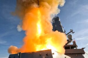 Royal Navy HMS Dragon (D35) Destroys Supersonic Missile in Historic