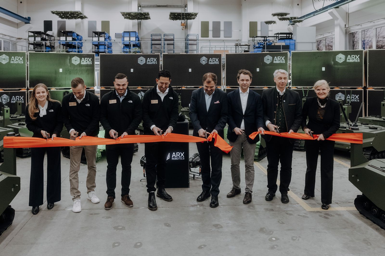 ARX Robotics opens Europe’s largest defence robotics production facility in the Munich metropolitan region.