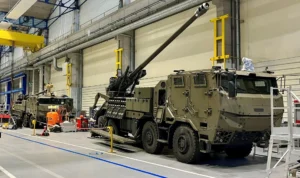 Czech CAESAR 8×8 Self-propelled Howitzer Enters Serial Production