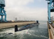 HII Launches Virginia-class Submarine Arkansas (SSN 800) at Newport News Shipbuilding