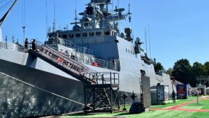 Rosoboronexport Hands Over Project 11356 Frigate Tamal to Indian Navy
