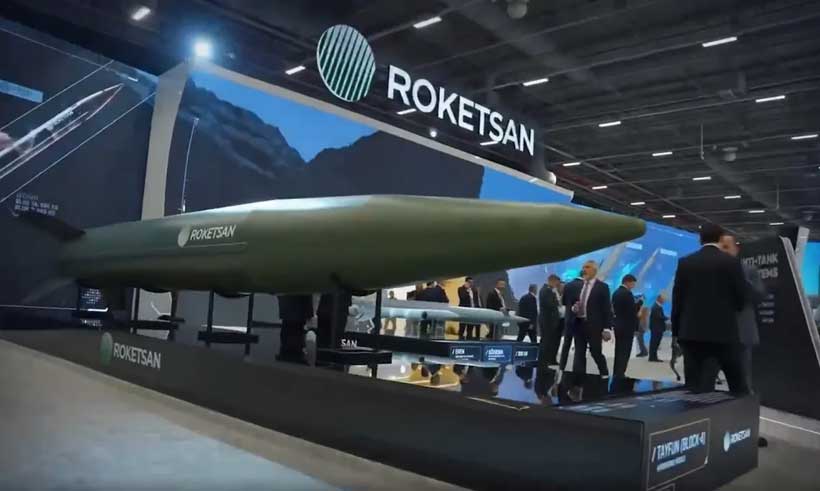 TAYFUN Block-4 Short-range Ballistic Missile (SRBM).