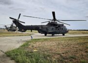 Hungarian Airbus H225M Helicopters Deployed to Albania for Firefighting Operations