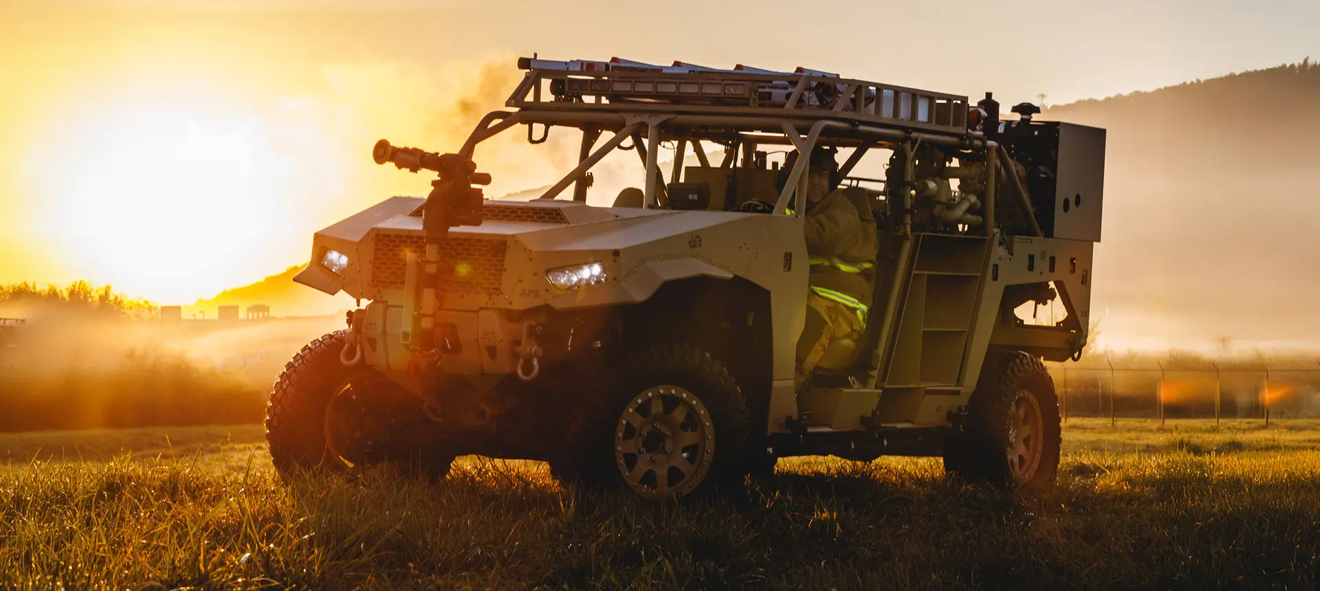 Polaris DAGOR Vehicle Delivers Extreme Off-Road and Air Transportable Firefighting Power for US Air Force