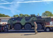 Danish Armed Forces  Receives First Patria 6×6 Armored Personnel Carriers