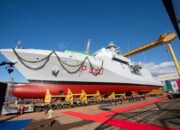 Italian Navy Launches First Next Generation Offshore Patrol Vessel Ugolino Vivaldi