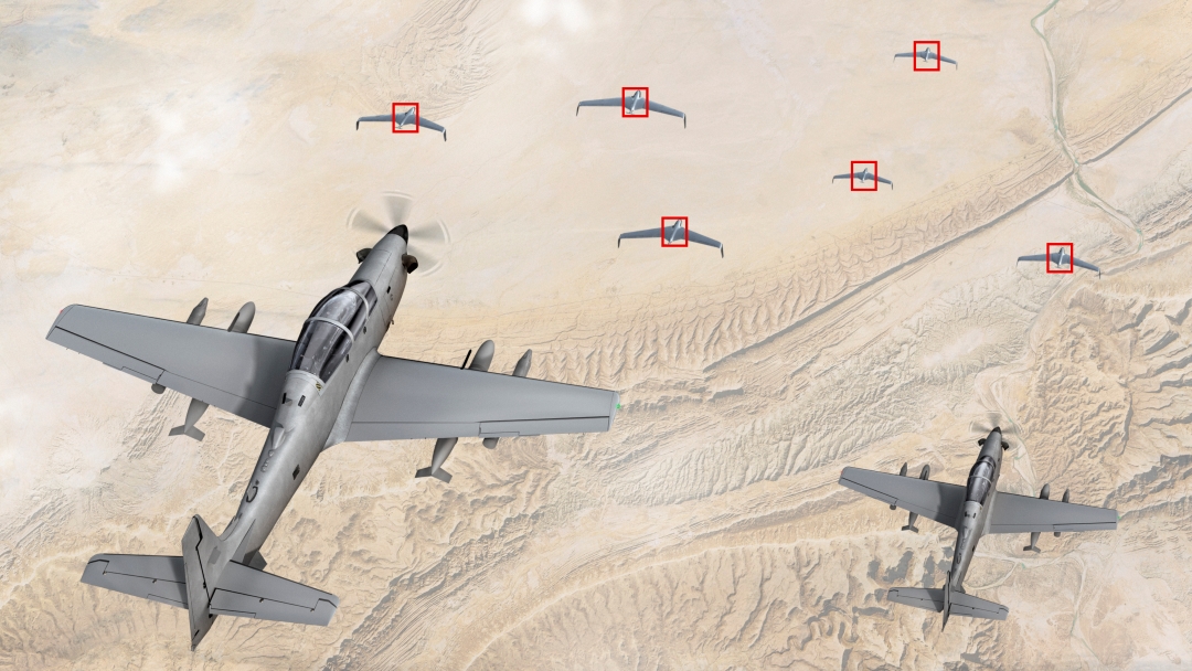 Embraer and Valkyrie Aero Expand A‑29 Super Tucano Capabilities for C-UAS Mission