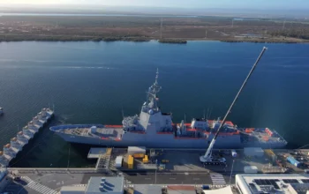 Royal Australian Navy’s HMAS Hobart Start the Destroyer Capability Enhancement (DCE) Program