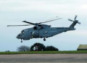 Royal Navy Deploys Merlin Mk2 Airborne Surveillance and Control Helicopter to Cyprus
