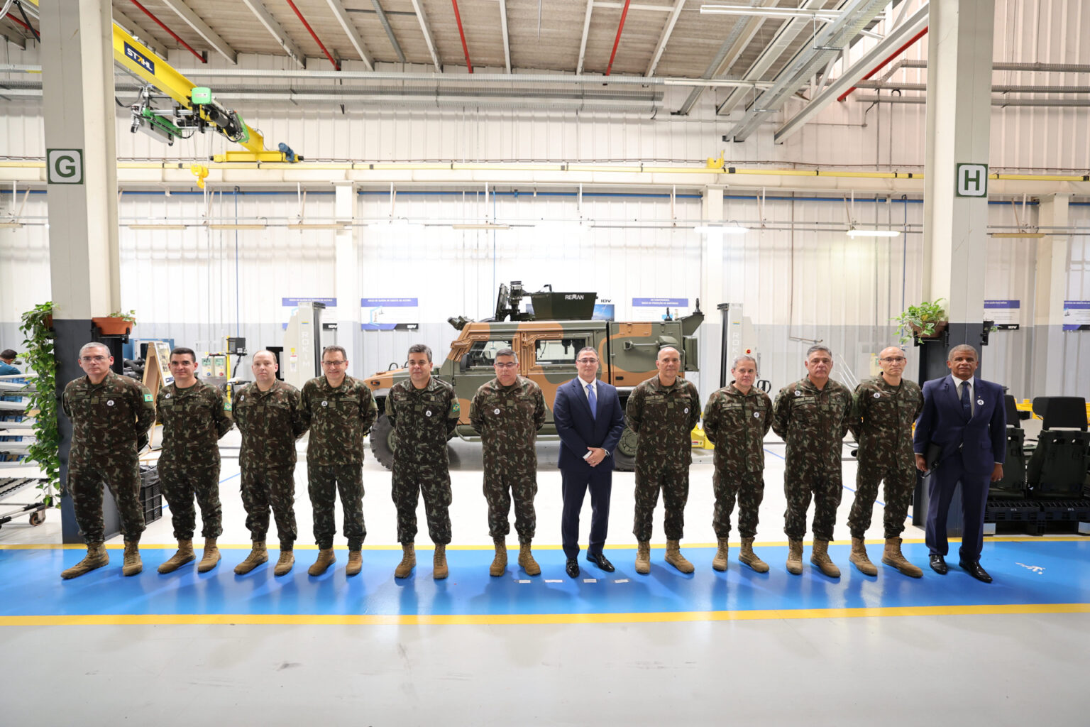 IDV Inaugurates New Production Line in Brazil for Manufacturing LMV-BR 2 Multirole Vehicle
