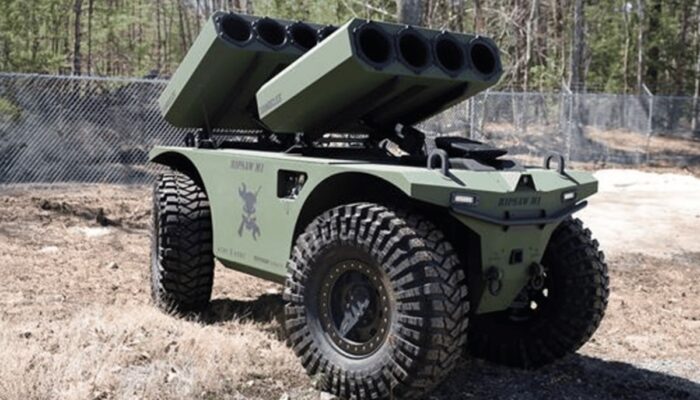Textron Systems And Howe & Howe Debut RIPSAWTM M1 UGV Technology Demonstrator