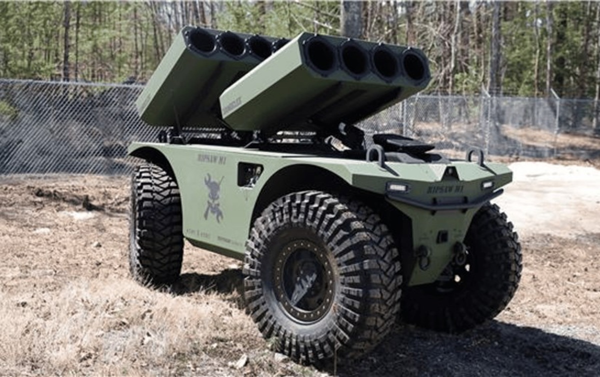 Textron Systems And Howe & Howe Debut RIPSAWTM M1 UGV Technology Demonstrator