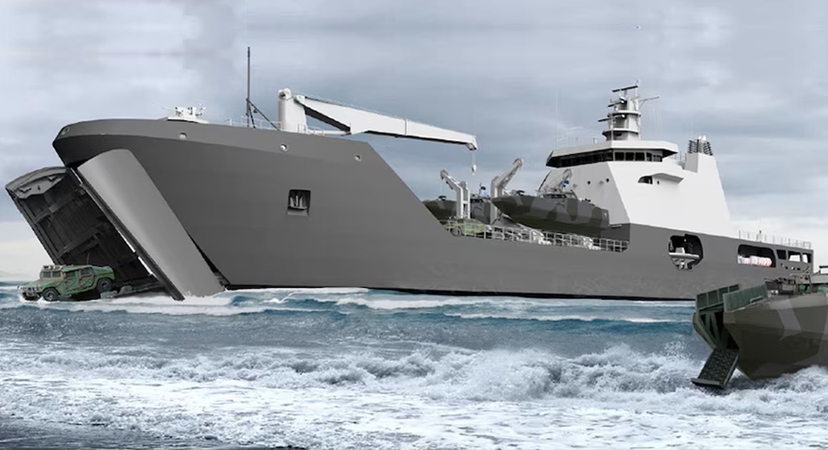 US Marine Corps Releases Video Showcasing McClung-class Medium Landing Ship Design