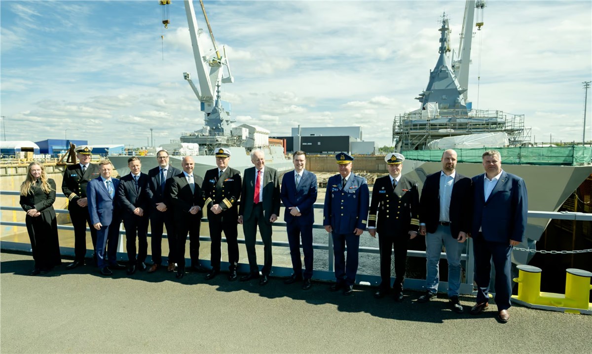 2nd Corvette of Finnish Navy's Pohjanmaa-class Launched in Rauma