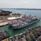 PT Bandar Abadi Launches Two Teluk Bintuni-class Tank Landing Ship for Indonesian Navy