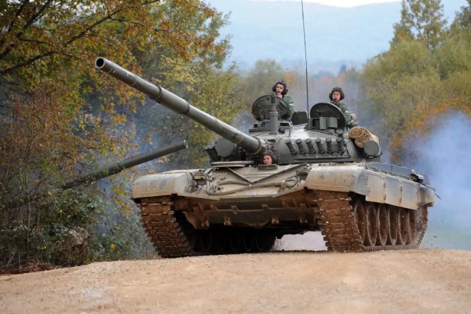 The Croatian Army is equipped with 74 M-84A4 Sniper MBTs awaiting replacement with the Leopard 2A8 while 30 M-84A4 will be donated to Ukraine. (Photo by Croatian MOD)