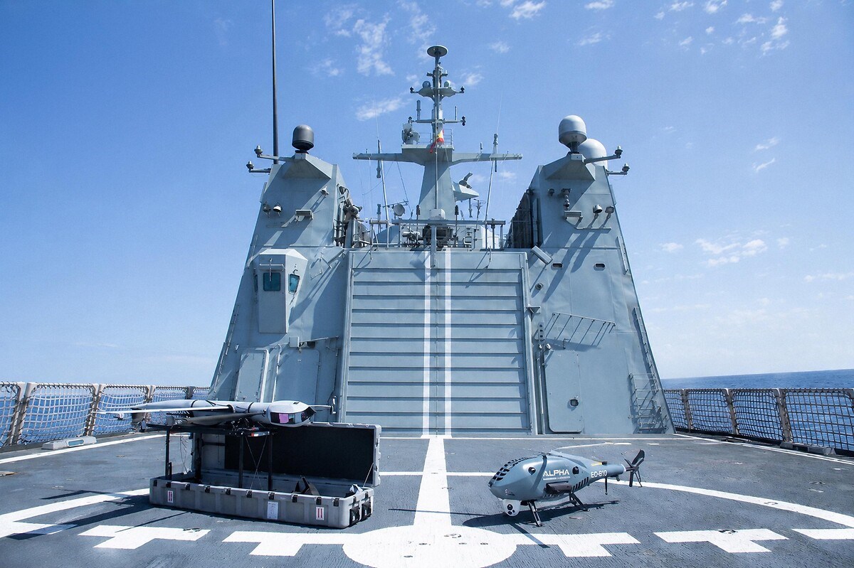 Airbus Demos Multi-Domain Capabilities With Spanish Navy Crewed-Uncrewed Teaming Exercise
