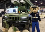 AM General Showcases Unmanned Ground Vehicle (UGV) Integrated with RIwP Turret at Modern Day Marine