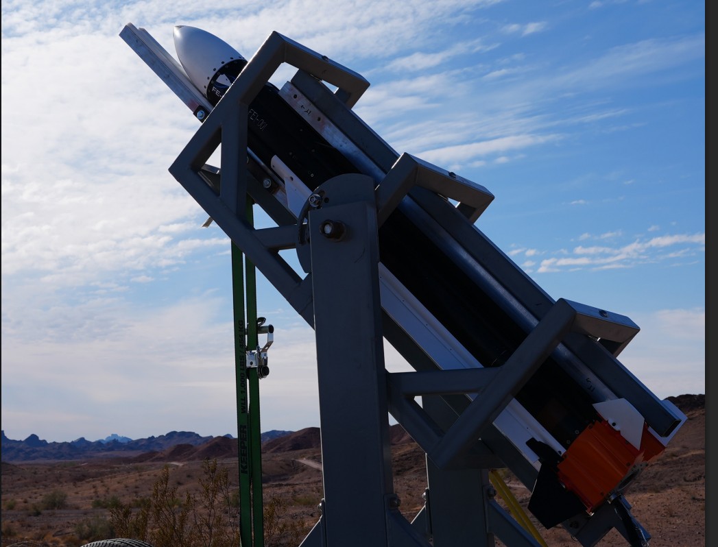AV's Freedom Eagle-1, or FE-1, is a next-generation C-UAS kinetic missile that rapidly and affordably enhances warfighter lethality, survivability, and combat effectiveness, providing an agile and disruptive new technology to the munition industrial base and expanding national security air defense capabilities.