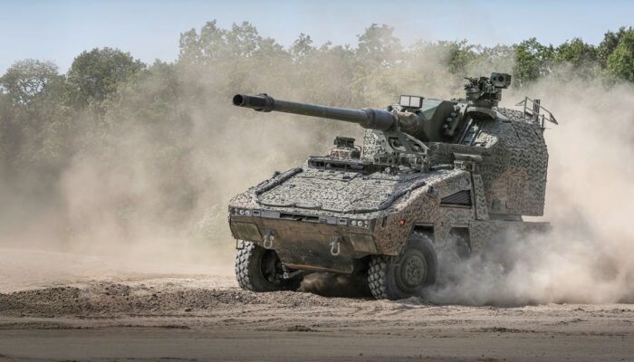 British Government Orders 72 RCH 155 Wheeled Howitzers from KNDS