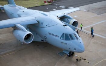 Czech Air Force's First C-390 Millennium Completes Maiden Flight