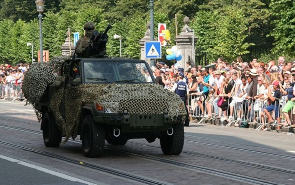 Belgian Special Regiment Jankel FOX Rapid Reaction Vehicle
