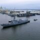 Flight III Destroyer Ted Stevens (DDG 128) Sails Away from HII’s Ingalls Shipbuilding