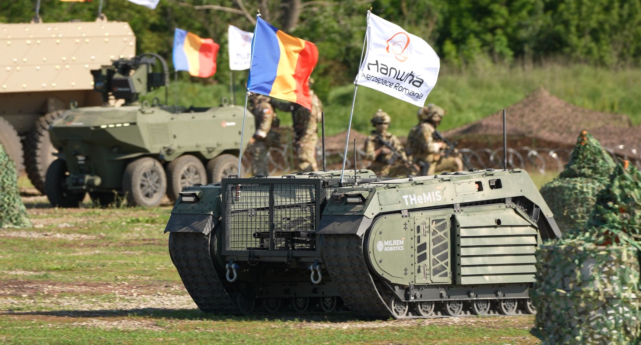  THeMIS unmanned cargo vehicle
