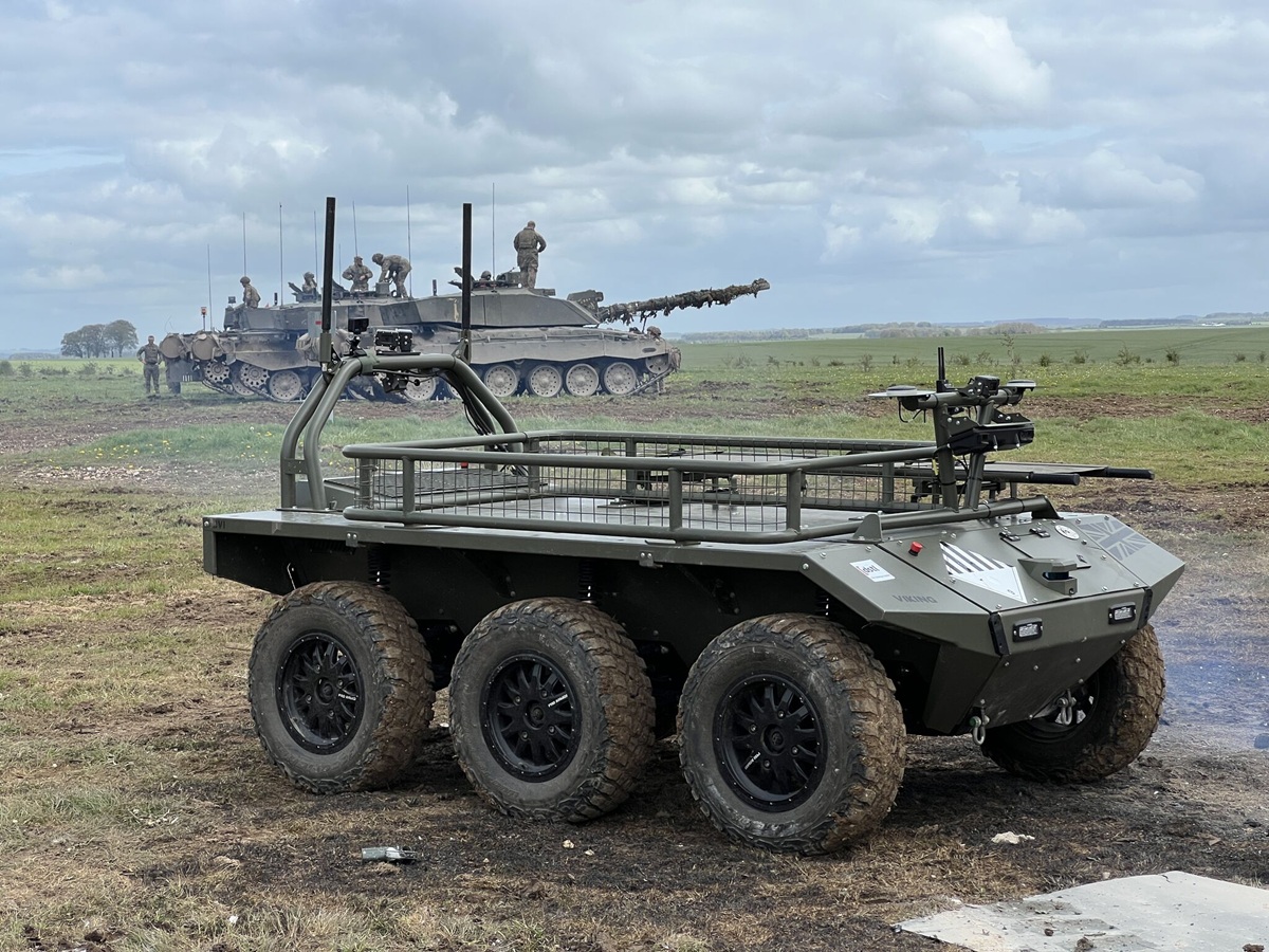 IDV Showcases VIKING UGV with British Army 3rd Division at Armoured Expo 2026