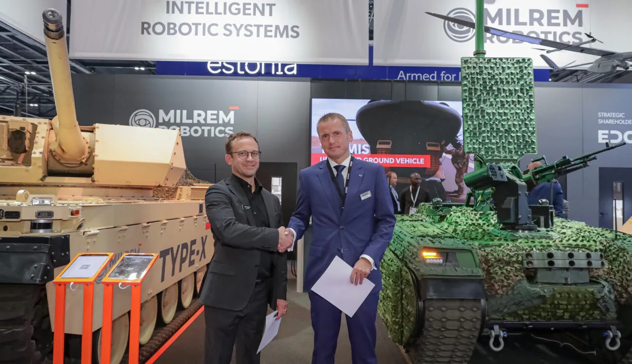 Milrem Robotics and Clavister to Collaborate on Cyber Protection of Unmanned Military Vehicles