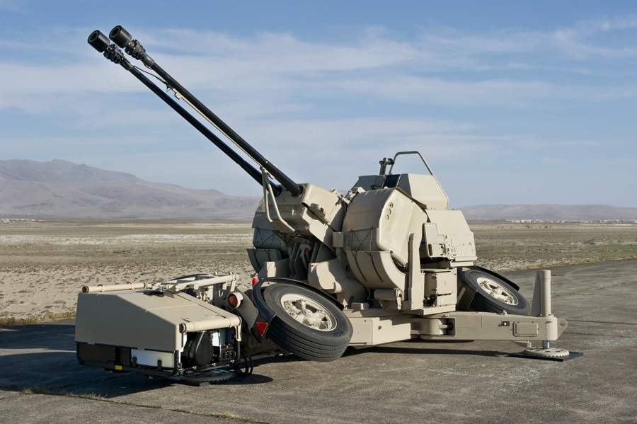 Oerlikon 35mm twin-cannon GDF009
