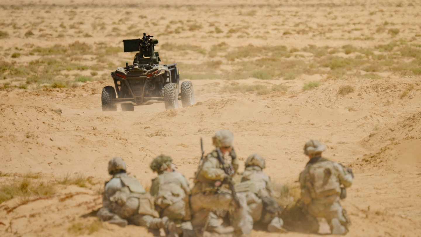 Overland AI Demos Combat Capabilities with Autonomous Ground Vehicles During African Lion 2026