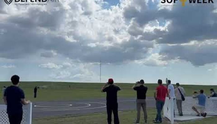 ParaZero Conducts 1st US Live Demo of DefendAir Net Launcher