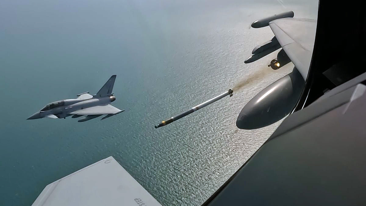 QinetiQ Supports UK MOD to Integrate Counter Drone Missiles to Typhoons Used in the Middle East