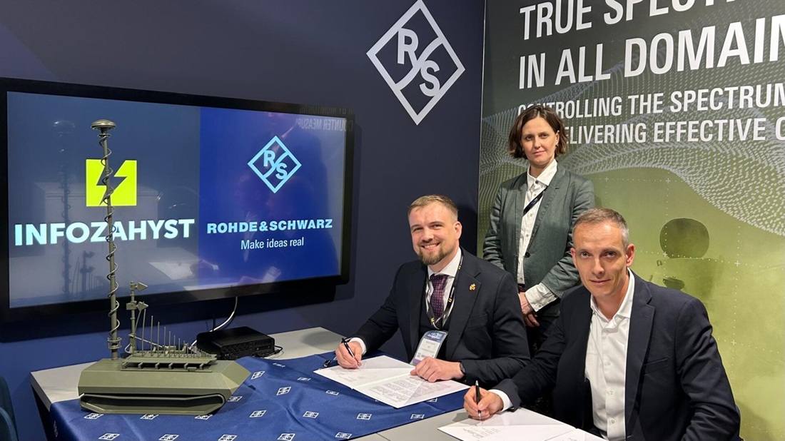 Rohde & Schwarz and INFOZAHYST Sign Memorandum of Partnership
