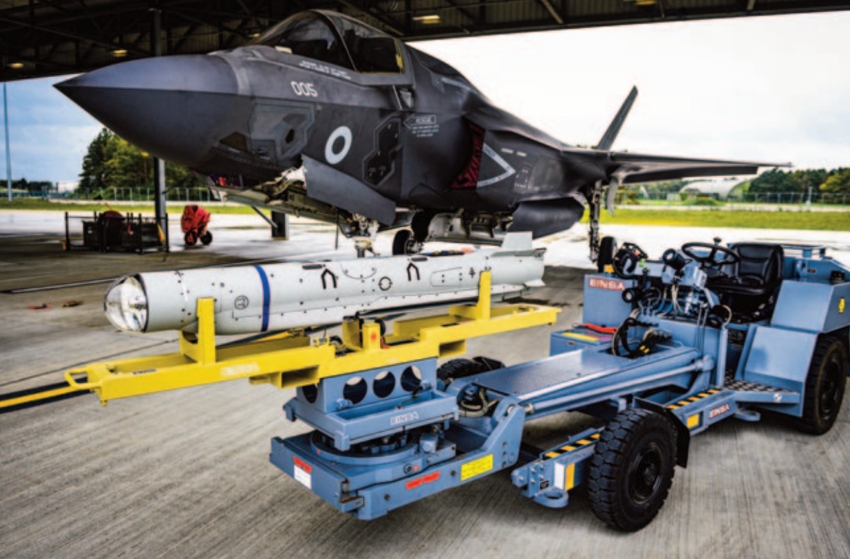MBDA SPEAR Miniature Cruise Missile First Flight on UK’s F-35B