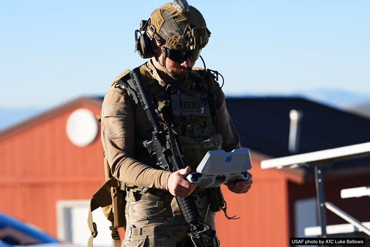 EOD technicians from across the Air Force competed at the 2026 Team of the Year competition at Camp Williams, UT, running live-scenario challenges that tested ordnance neutralization, casualty response, and medevac coordination under pressure.