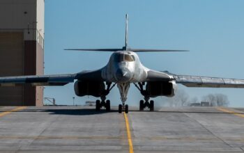 US Air Force Regenerates B-1B Lancer Strategic Bomber from Boneyard Storage