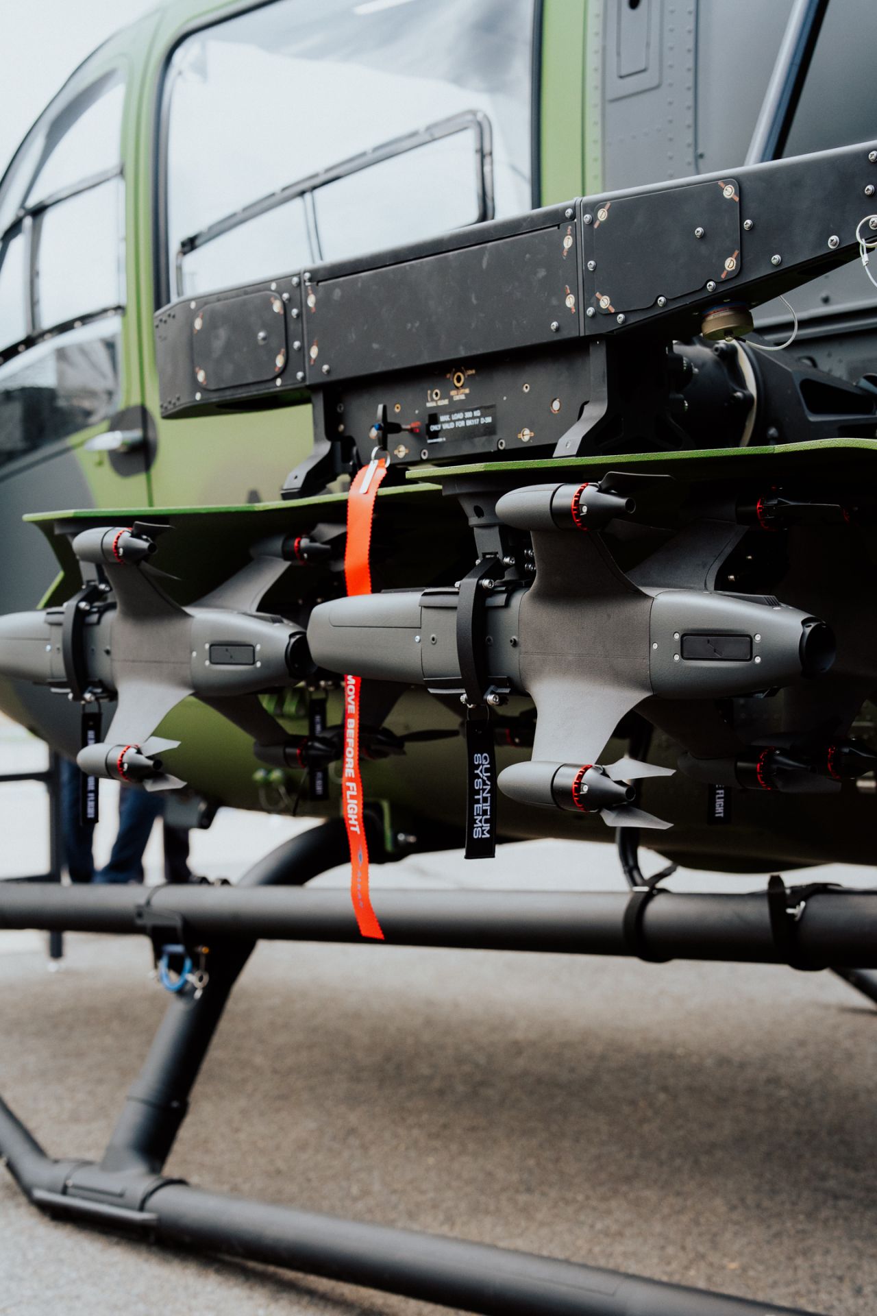 The U145 mockup features Quantum Systems’ advanced C-UAS solution.
