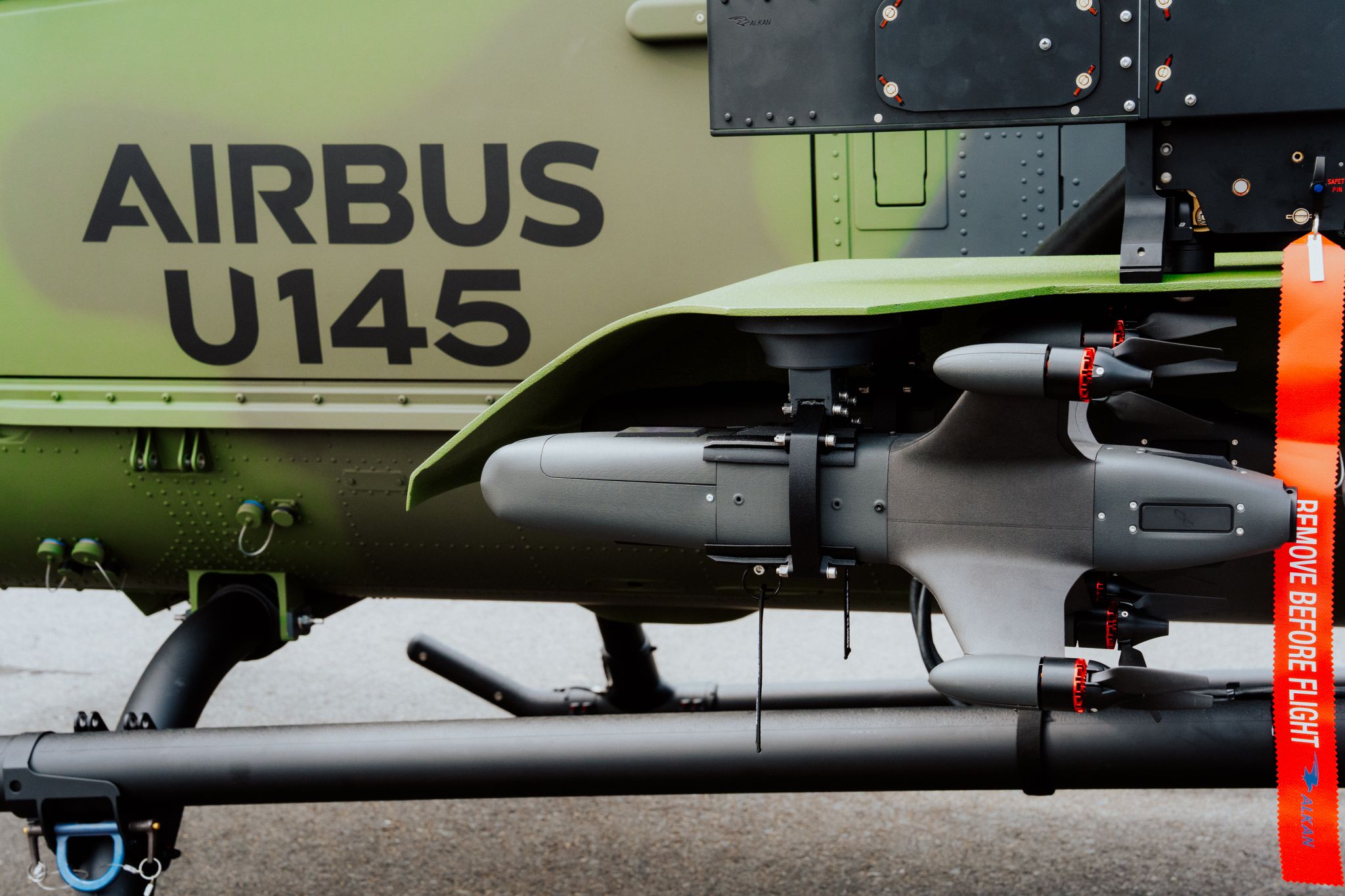 Airbus and Quantum Systems to Cooperate on Integration of Counter UAS Interceptors on Military Helicopters