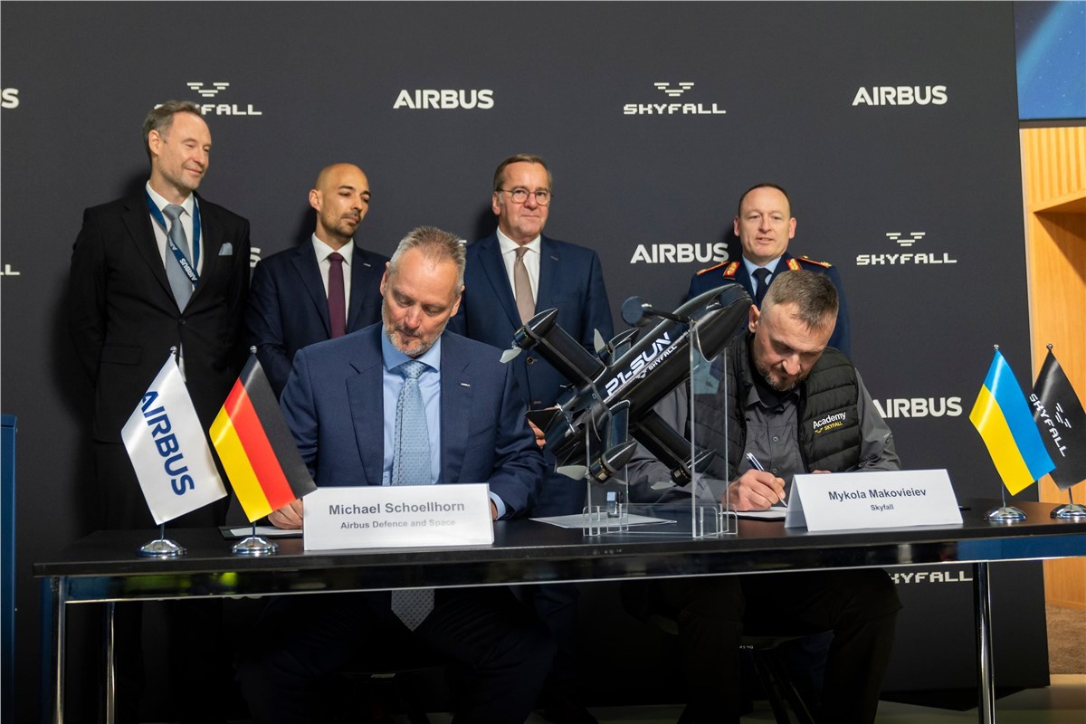 Airbus and Skyfall Form Strategic Alliance to Advance European and Ukrainian Defence Innovation