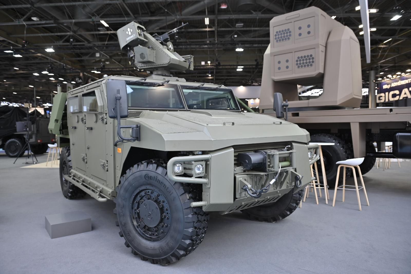 The Sherpa Light is a family of 4x4 tactical and light armoured vehicles developed by French company Arquus.