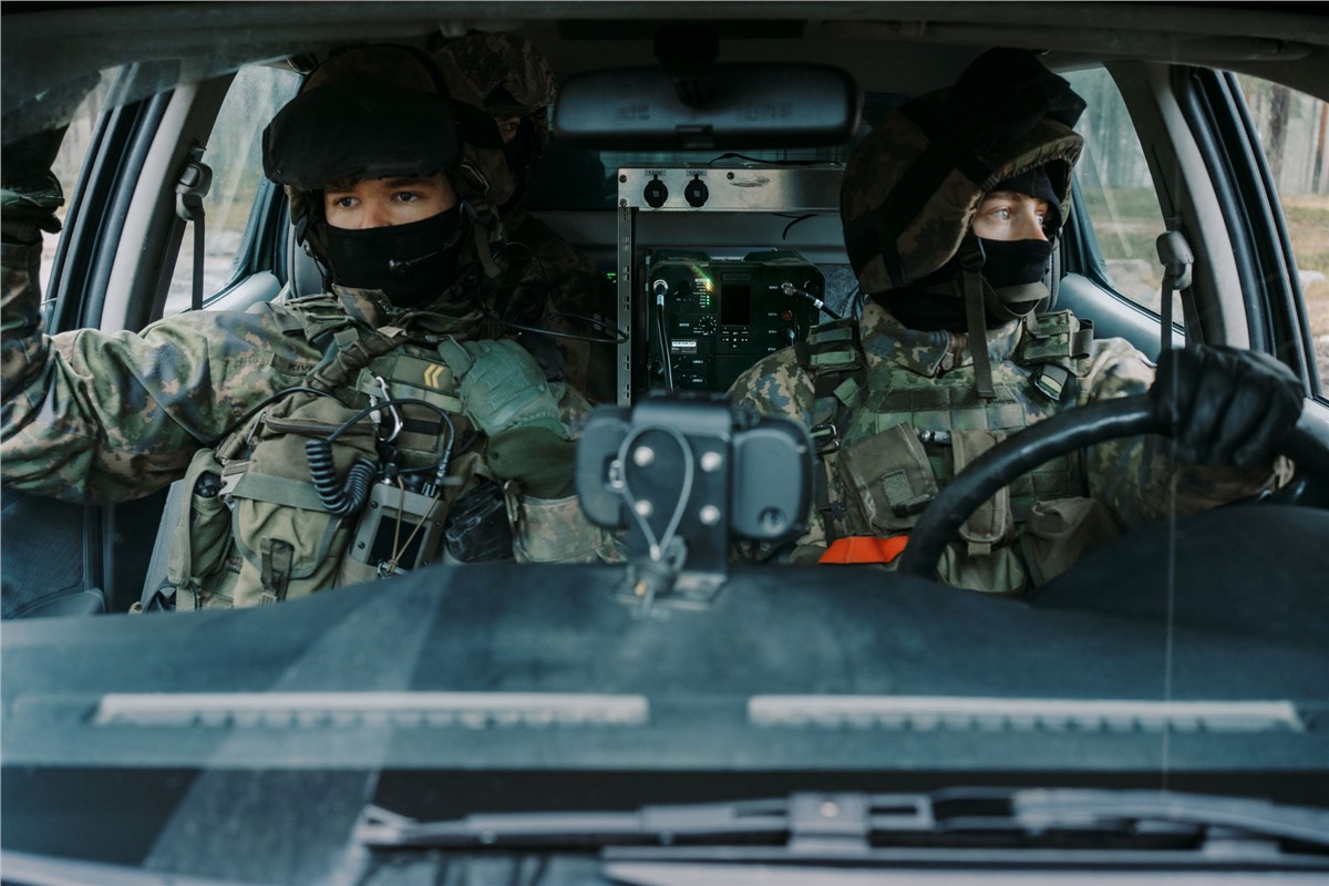 MissionNet Military Vehicle Intercom. (Photo by Bittium)