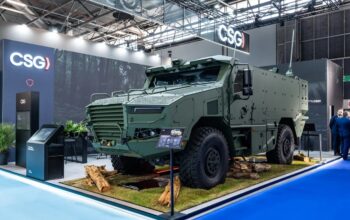 CSG Unveils Tadeas 4×4 Armoured Vehicle at Eurosatory