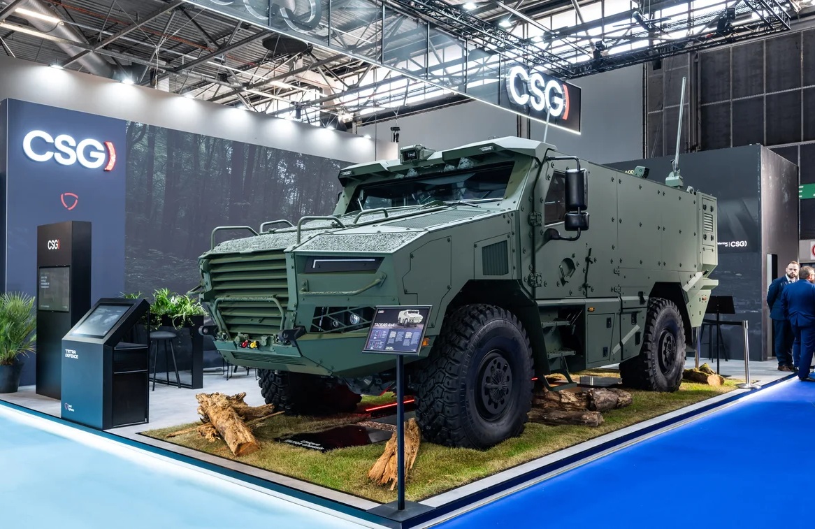 Tadeas 4×4 Armoured Vehicle. (Photo by CSG)
