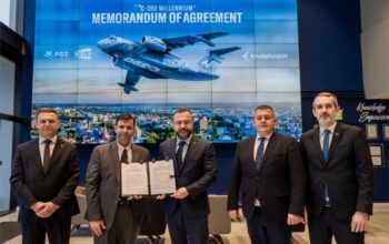 Embraer and WZL-2 Sign Memorandum of Agreement to Advance Industrial Cooperation in Poland