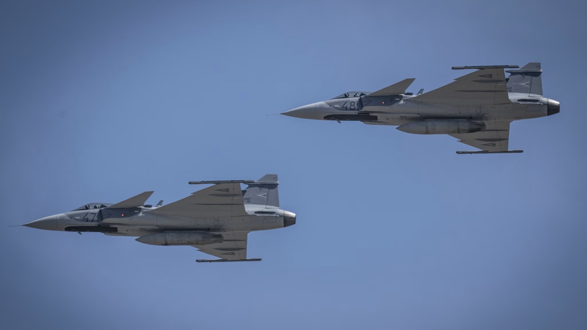 Hungarian Air Force Gripen C Fighters