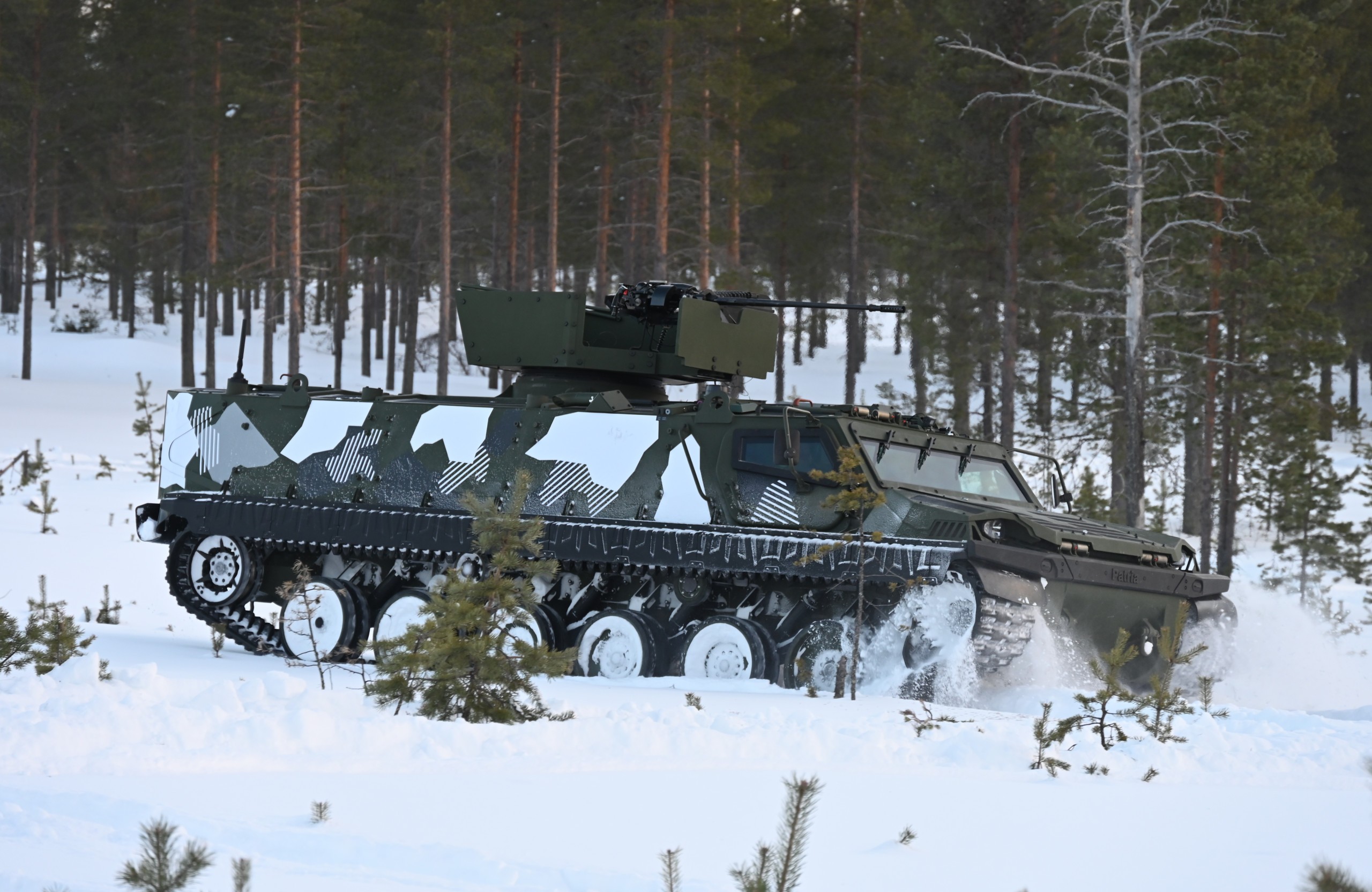 Patria TRACKX tracked armoured personnel carrier
